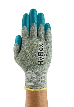 Manusi de protectie - Manusi de protectie taiere Ansell HYFLEX 11-501, impregnate in nitril