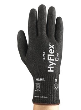 Manusi de protectie impregnate cu POLIURETAN - Manusi de protectie taiere Ansell HYFLEX 11-751,poliuretean