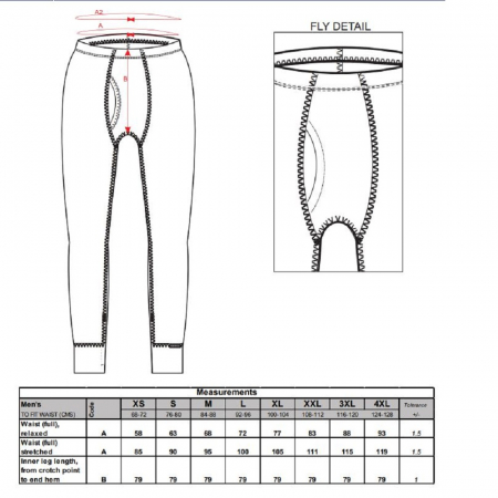 Indispensabili Portwest THERMAL BASELAYER B131, 100% poliester, 140g [1]