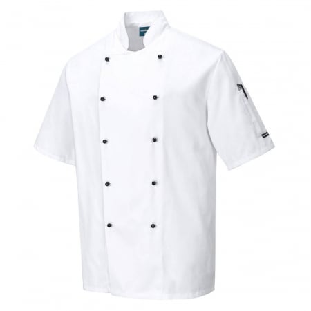 Manusi de protectie din PIELE - Jacheta bucatar Portwest C734 Kent Chefs
