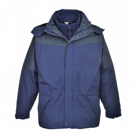 Pelerine de ploaie - Jacheta impermeabila 3IN1 Portwest S570 AVIEMORE, 100% poliester, 230 gr/mp