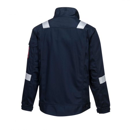 Jacheta ignifuga Portwest BIZFLAME ULTRA FR68, 80% bumbac, 19% poliester, 1% fibra de carbon, 340g [2]