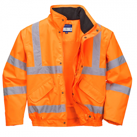 Jachete de iarna reflectorizante - Jacheta reflectorizanta Portwest BOMBER RT62, 100% poliester, 190 gr/mp