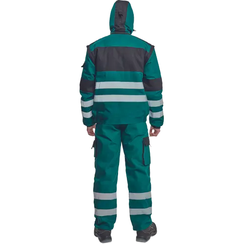 Jacheta de iarna cu benzi reflectorizante Cerva MAX WINTER REFLEX, 100% bumbac [3]
