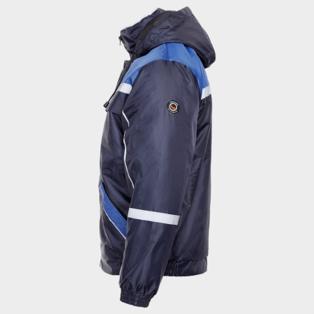 Jacheta de iarna impermeabila Stenso COLLINS WINTER BLUE, 100% poliester, 110 gr/mp [2]