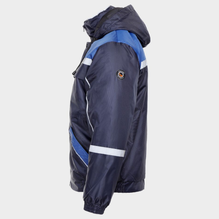 Jacheta de iarna impermeabila Stenso COLLINS WINTER BLUE T/C, tercot 35/65, 240 gr/mp [2]