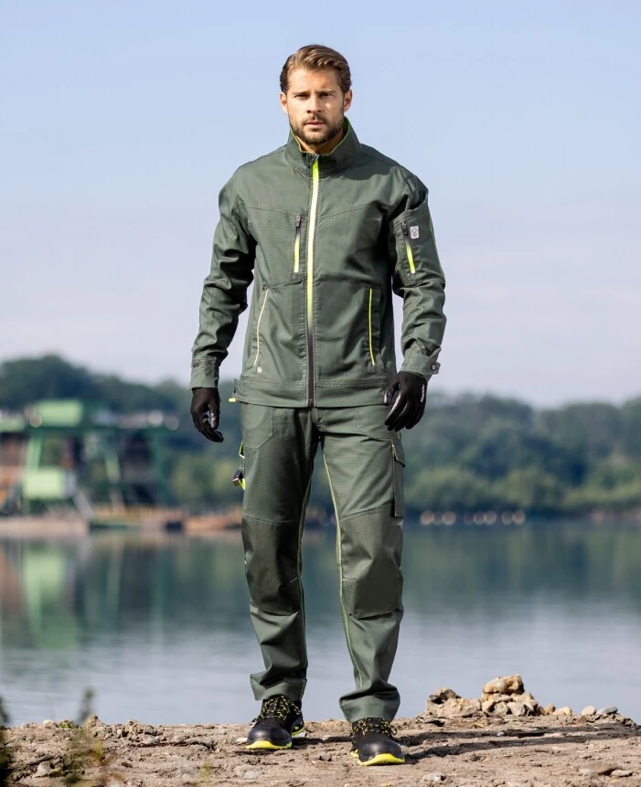 Jacheta de lucru Ardon CREATRON, 98% bumbac, 2% elastan, 250 gr/mp [1]