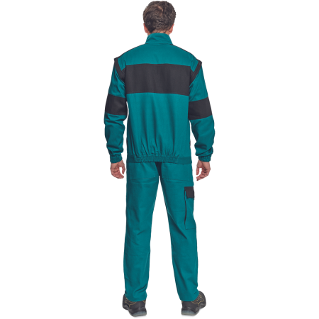 Jacheta de lucru Cerva MAX NEO, 100% bumbac, 260 gr/mp, cu maneci detasabile [2]