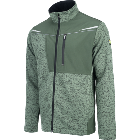 Jacheta fleece de lucru Cerva STIRLING STRETCH, 100% poliester reciclat, 260 g/mp [1]