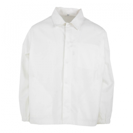 IMBRACAMINTE ALBA | Industria Alimentara - Jacheta de lucru LOVE VANTAGGIO WHITE, 35% bumbac, 65% poliester, 250 gr/mp