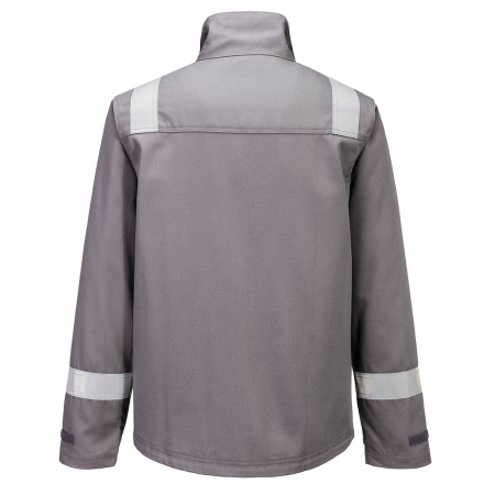 Jacheta de lucru Portwest FR609 Chemical Resistant, 9% bumbac, 1% fibra de carbon, 280gr/mp [1]