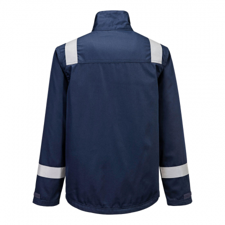 Jacheta de lucru Portwest FR609 Chemical Resistant, 9% bumbac, 1% fibra de carbon, 280gr/mp [1]