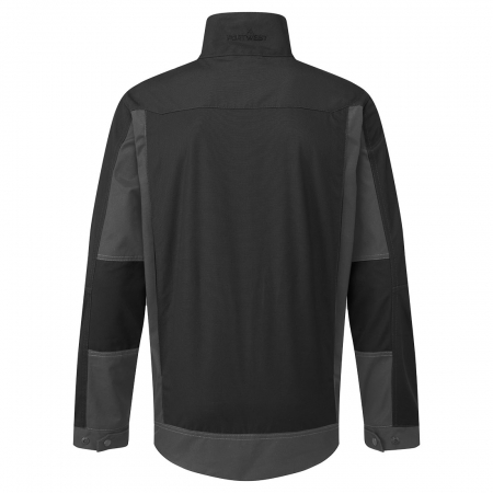 Jacheta de lucru Portwest T745, 65% poliester, 33% bumbac, 2% elastan, 245 gr/mp [1]
