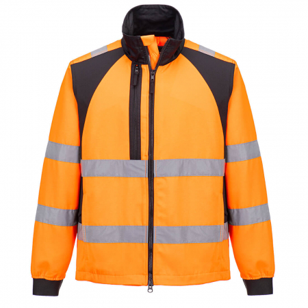 Jacheta de lucru reflectorizanta, impermeabila Portwest CD861, 65% poliester, 35% bumbac, 245 gr/mp [0]