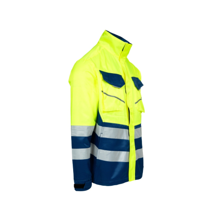 Jacheta de lucru reflectorizanta Renania RENDURA HiLite Hi-Vis, 80% poliester, 20% bumbac, 240 gr/mp [1]