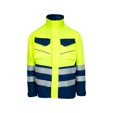Jachete | Bluze reflectorizante - Jacheta de lucru reflectorizanta Renania RENDURA HiLite Hi-Vis, 80% poliester, 20% bumbac, 240 gr/mp