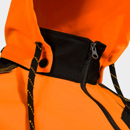 Jacheta de lucru reflectorizanta Stenso REVOLT HV 4STRETCH, cu gluga detasabila, 100% poliester, 280 gr/mp [1]