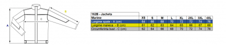 Jacheta de lucru Renania LOVE VANTAGGIO, 100% bumbac, 250gr/mp [1]