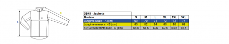 Jacheta de lucru Renania SOLOMON, 100% bumbac, 245gr/mp [1]