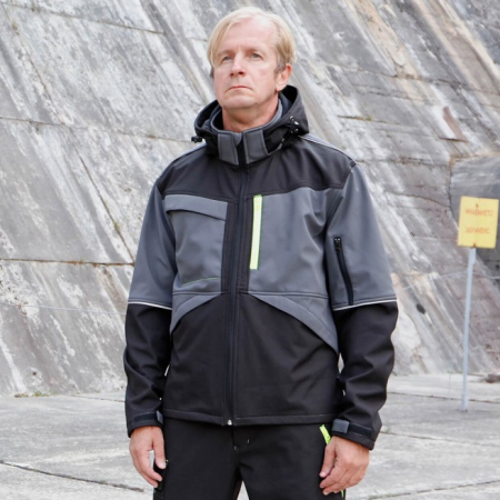 Jacheta de lucru softshell Stensto PRISMA SOFTSHELL 2.0, 96% poliester, 4% spandex, 280 gr/mp [1]