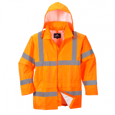 Imbracaminte de lucru - Scurta de ploaie reflectorizanta Portwest H440, 100% poliester, 200 gr/mp
