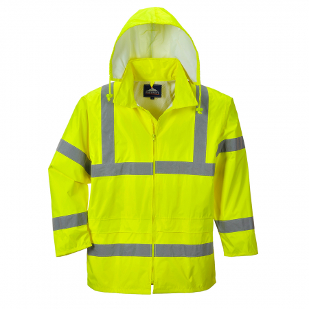 Imbracaminte de lucru - Scurta de ploaie reflectorizanta Portwest H440, 100% poliester, 200 gr/mp