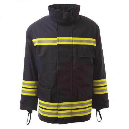 Imbracaminte de lucru - Jacheta de protectie pentru pompieri Portwest FB30, 60% DuPont Nomex, 40% Lenzing FR Viscose, 260 gr/mp