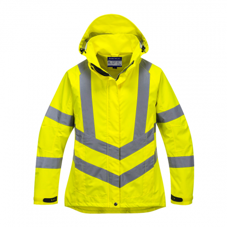 Imbracaminte de lucru - Jacheta reflectorizanta dama Portwest HIVIS LW70, 100% poliester, 190 gr/mp