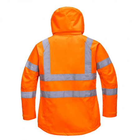Jacheta reflectorizanta dama Portwest HIVIS LW70, 100% poliester, 190 gr/mp [2]