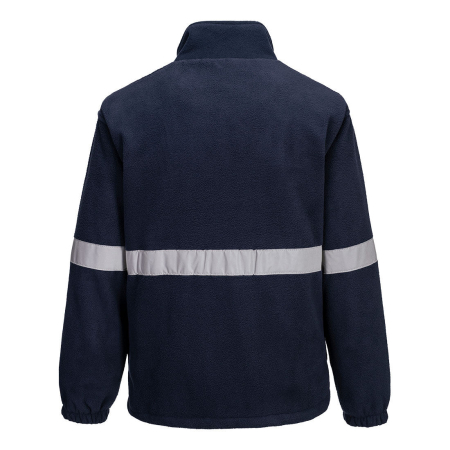 Jacheta fleece cu benzi reflectorizante Portwest F433 IONA LITE, 100% poliester, 400 gr/mp [1]