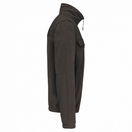 Jacheta fleece Kariban WK9105, 100% poliester, maneci detasabile [4]