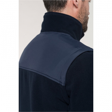 Jacheta fleece Kariban WK9105, 100% poliester, maneci detasabile [2]