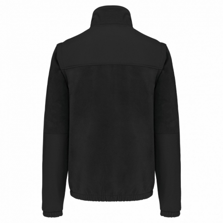 Jacheta fleece Kariban WK9105, 100% poliester, maneci detasabile [3]