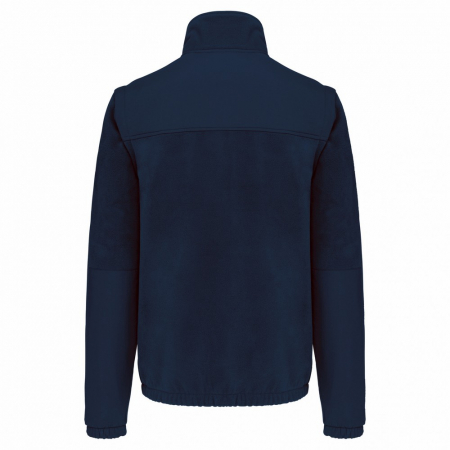 Jacheta fleece Kariban WK9105, 100% poliester, maneci detasabile [5]