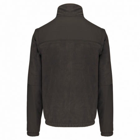 Jacheta fleece Kariban WK9105, 100% poliester, maneci detasabile [9]