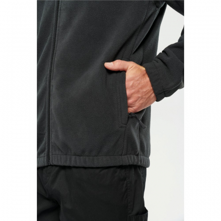 Jacheta fleece Kariban WK9105, 100% poliester, maneci detasabile [5]