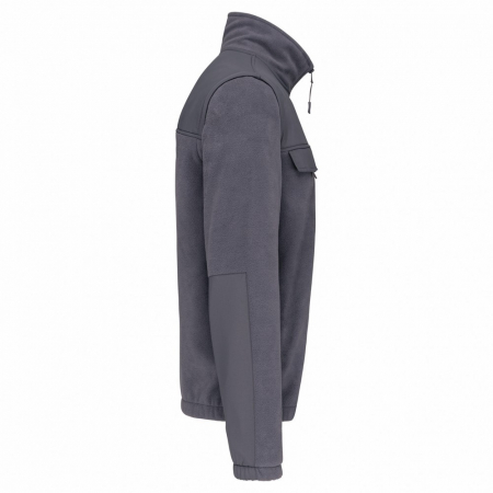 Jacheta fleece Kariban WK9105, 100% poliester, maneci detasabile [2]