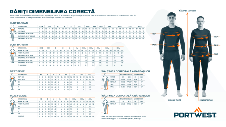 Jacheta fleece Portwest CD871, 100% polester,  210 gr/mp [2]