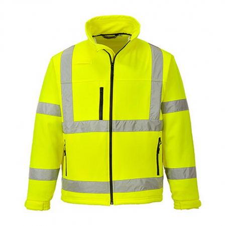 Jachete softshell reflectorizante - Jacheta softshell reflectorizanta Portwest S424, 94% poliester, 6% elastan, 310 gr/mp