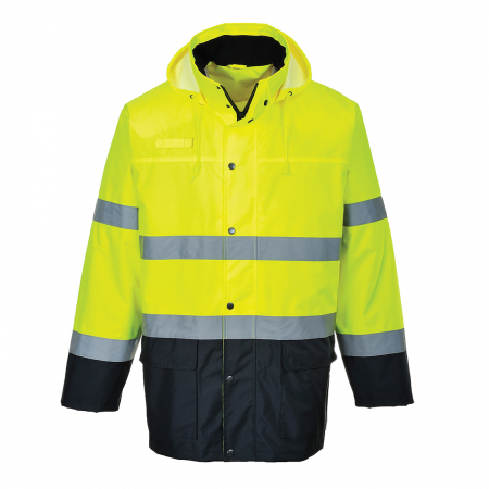 Jacheta reflectorizanta Portwest LITE TWO-TONE TRAFFIC S166, bicolor, 100% poliester, 200 gr/mp