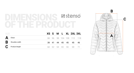 Jacheta matlasata de iarna dama Stenso FLASH NEO, 100% poliester, 65 gr/mp [1]