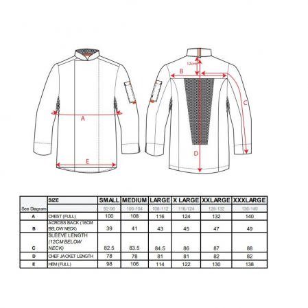 Jacheta bucatar Portwest MESH AIR C838, 65% poliester, 35% bumbac, 190g [1]