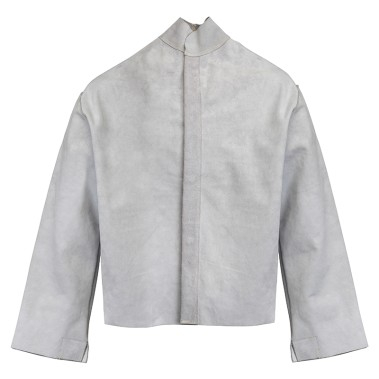 Jachete | Bluze ignifuge - Jacheta protectie sudura Rock Safety SPARKIT-CT-DLX-I, piele spalt de bovina