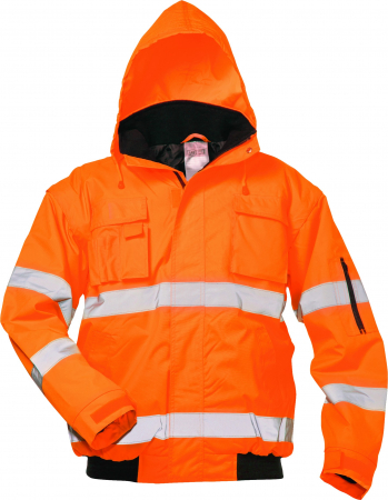 Imbracaminte de lucru - Jacheta reflectorizanta TOM 2IN1, 100% poliester