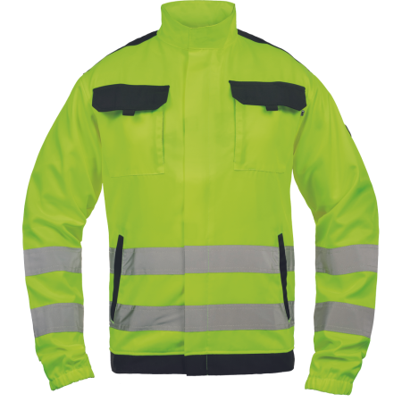Jachete | Bluze reflectorizante - Jacheta reflectorizanta Cerva MAX NEO HV, tercot 65/35, 250 gr/mp