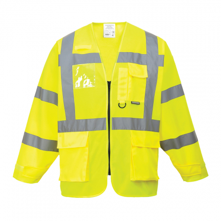 Imbracaminte de lucru - Jacheta reflectorizanta Portwest S475,  100% poliester, 124 gr/mp