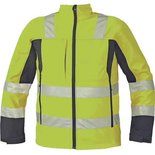 Imbracaminte de lucru - Jacheta reflectorizanta softshell Cerva MALTON, 100% poliester, 290 gr/mp