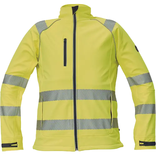 Imbracaminte de lucru - Jacheta reflectorizanta softshell Cerva SHELDON, 94% poliester, 6% elastan, 320 gr/mp
