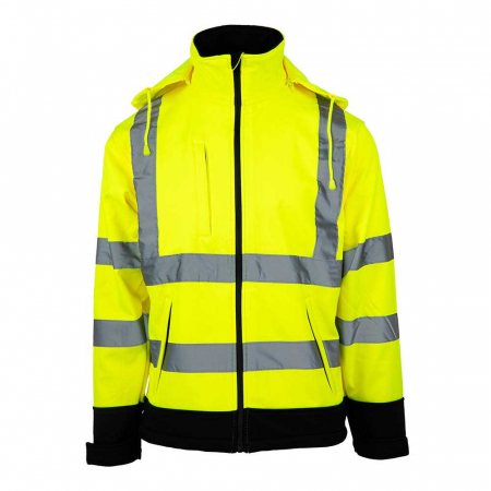 Jacheta reflectorizanta softshell Renania ROMA, 100% poliester [2]