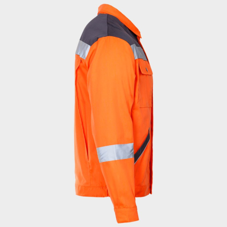 Jacheta reflectorizanta Stenso COLLINS SUMMER HV, 35% bumbac, 65% poliester, 240 gr/mp [1]